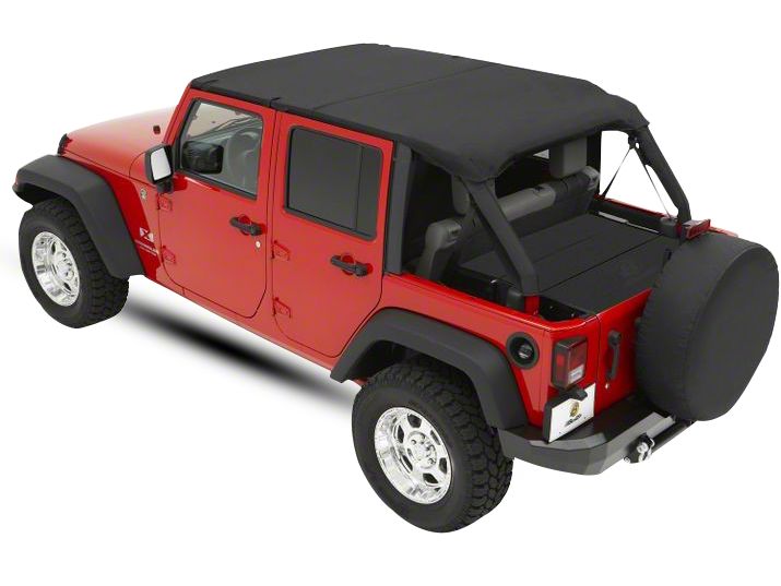 Jeep Wrangler JK 2-türer Sun Bikini Top Mesh Safari Style Bestop 07-17